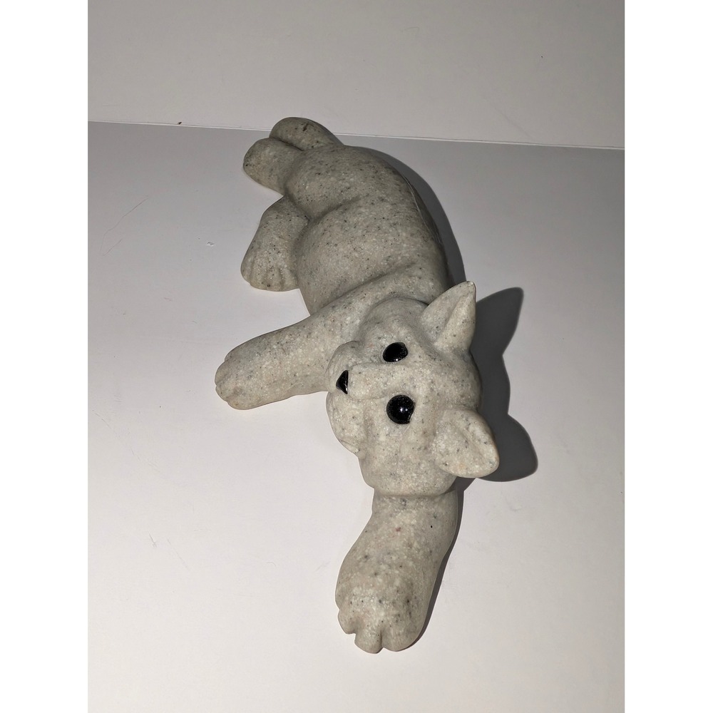 Lot of 3 Second Nature Design Quarry Critters Stone Cats "Chelsea, Clyde, Chico" - Picture 9 of 16